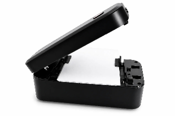 Imprimante thermique sans encre noire avec papier chargé, idéale pour colis Vinted, Amazon, Shopify