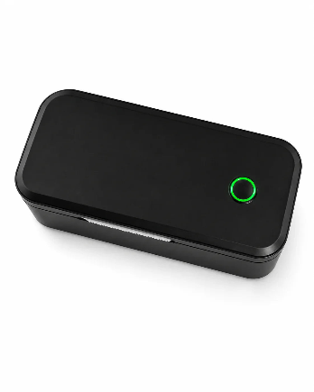 Imprimante thermique sans encre noire avec bouton vert, idéale pour colis Vinted, Amazon, Shopify