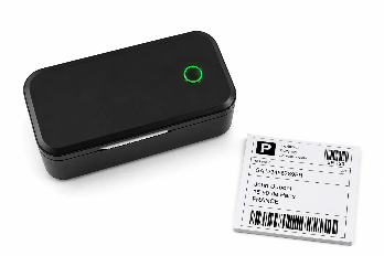 Imprimante thermique sans encre pour étiquettes colis Vinted Amazon Shopify, compacte avec voyant vert