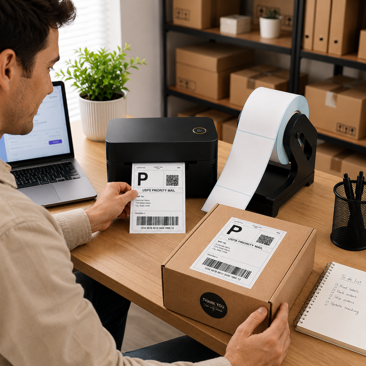 Support d'étiquettes d'expédition I Metashopper
