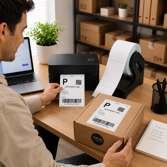 Support d'étiquettes d'expédition I Metashopper