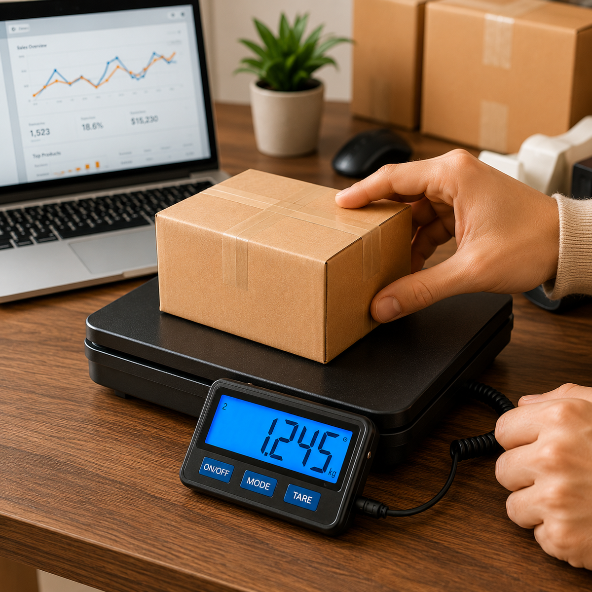 Balance numérique colis afficheur digital rétroéclairé précision gramme